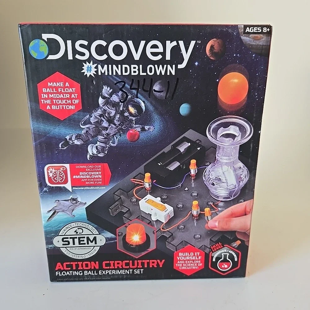 Discovery Mindblown Action Circuitry Floating‎ Ball Experiment Set.